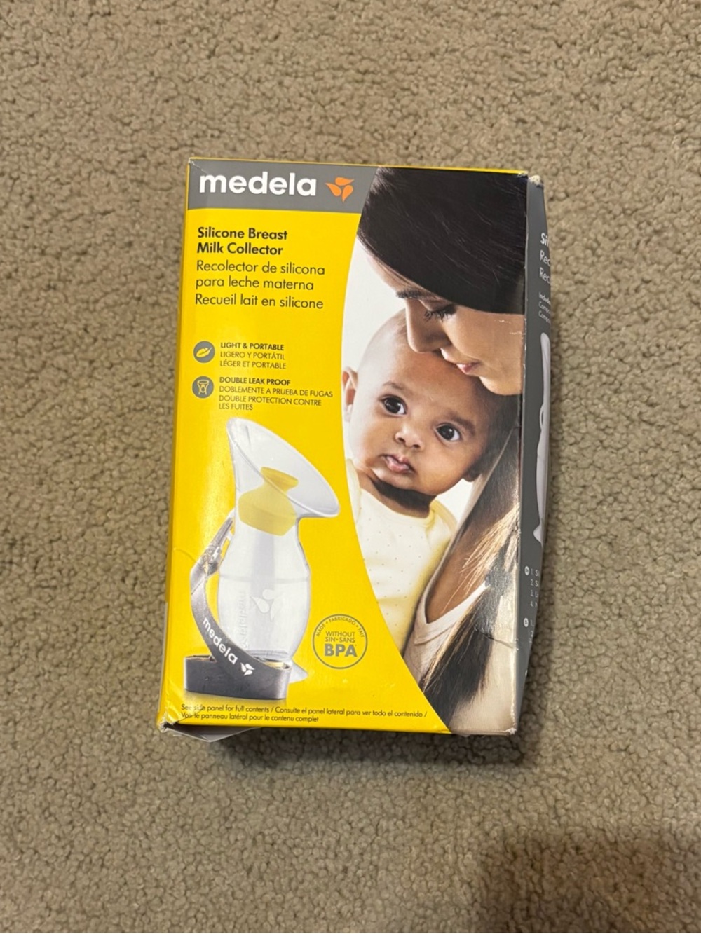NEW in box Medela Silicone Breast Milk Collector